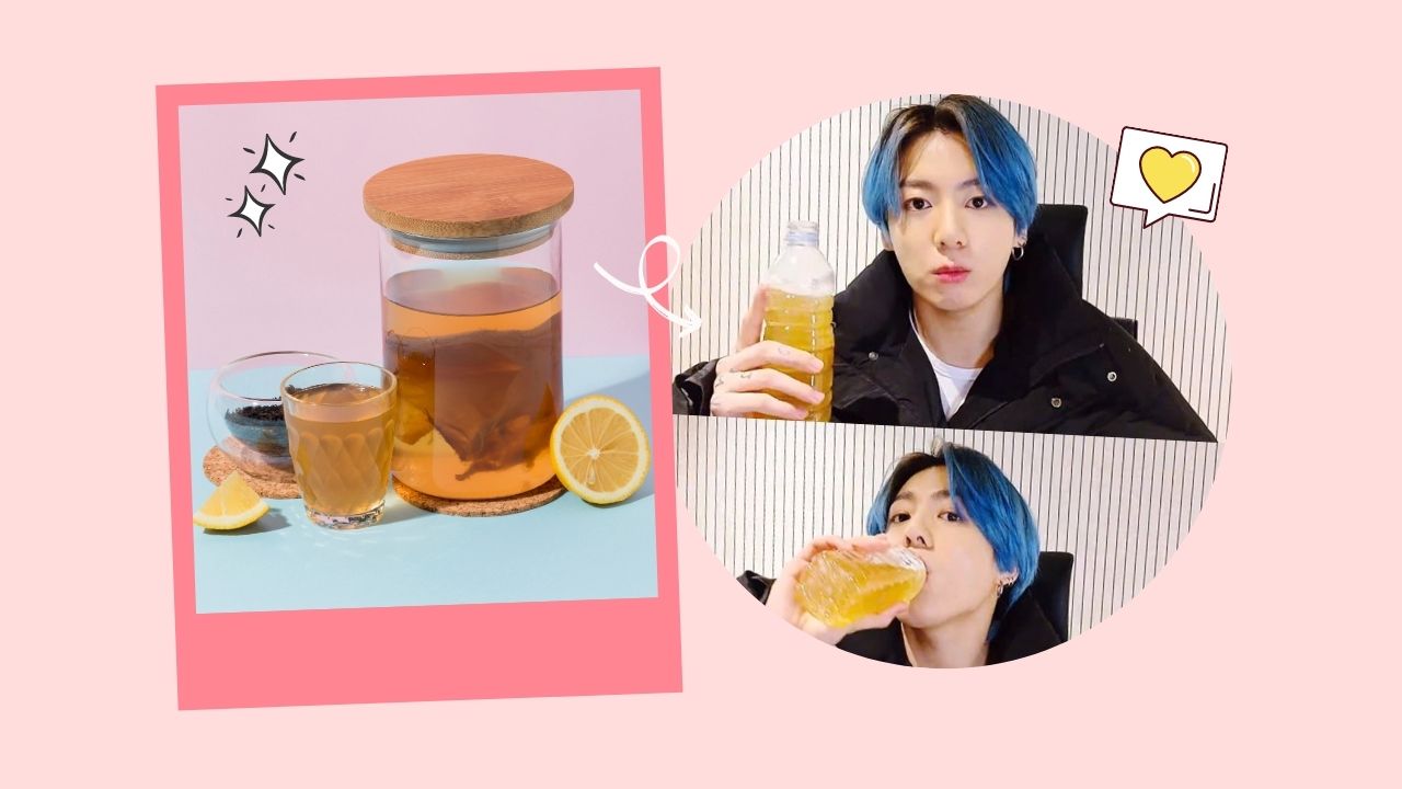 Intip Resep Kombucha Lemon, Minuman Favorit Jungkook BTS!