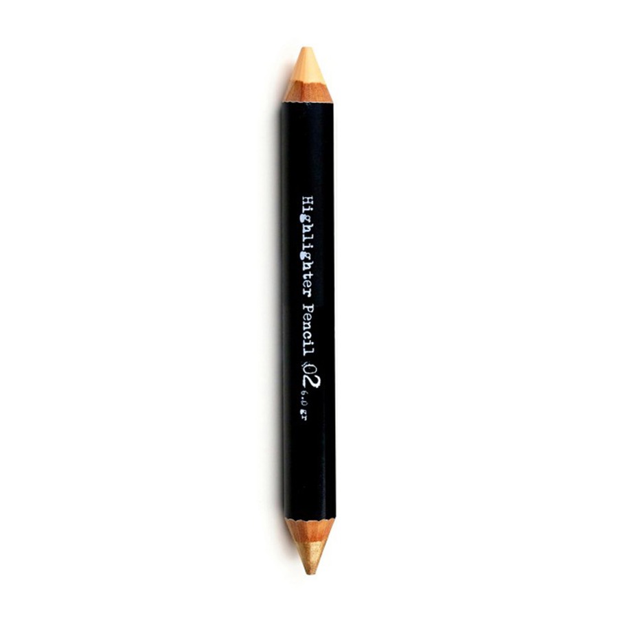 cara membentuk alis dengan The Brow Gal Highlighter Pencil