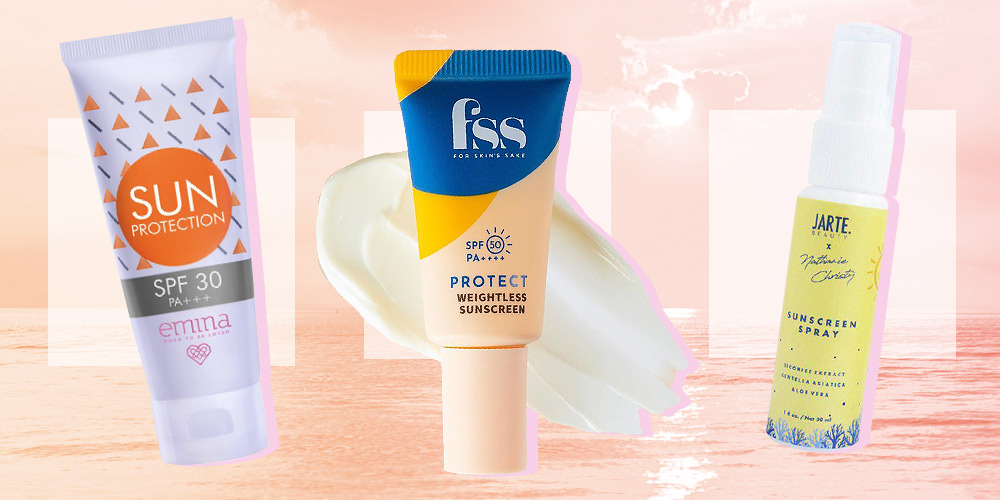 chemical sunscreen rekomendasi