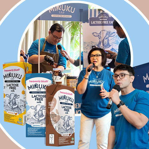 Heavenly Blush Luncurkan Miruku! Cocok untuk Para Lactose Intolerant