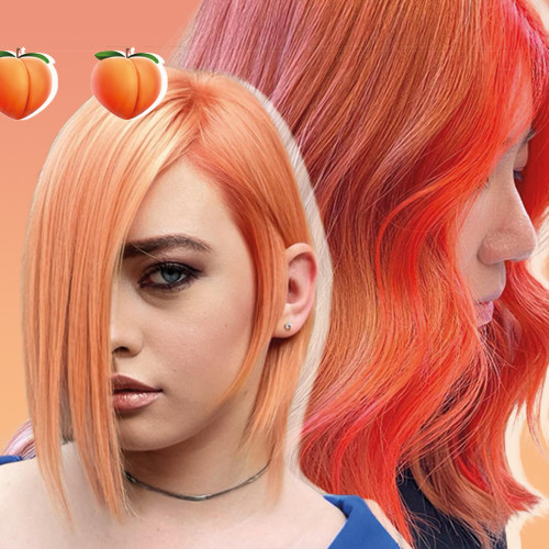Berani Tampil Beda? Intip 10 Ide Warna Rambut “Peach Fuzz” Tren Pantone 2024