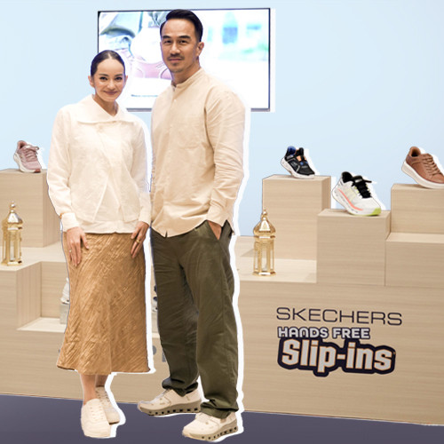 Ramadan Bersama  Skechers, Sepatu Nyaman Pilihan Joe Taslim dan Enzy Storia