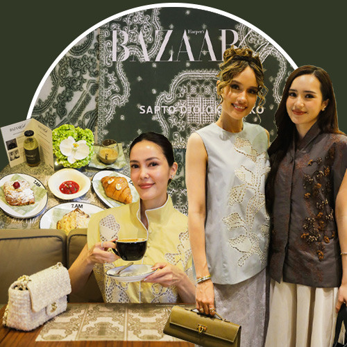 Perpaduan Fashion dan Kuliner yang Unik di BAZAAR Cafe! Kolaborasi Harper's Bazaar dengan 7.AM Bakers dan SAPTO DJOJOKARTIKO