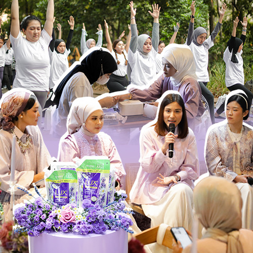 Seru! Intip Keriaan Intimate Lunch dan Yoga Session dengan Lux