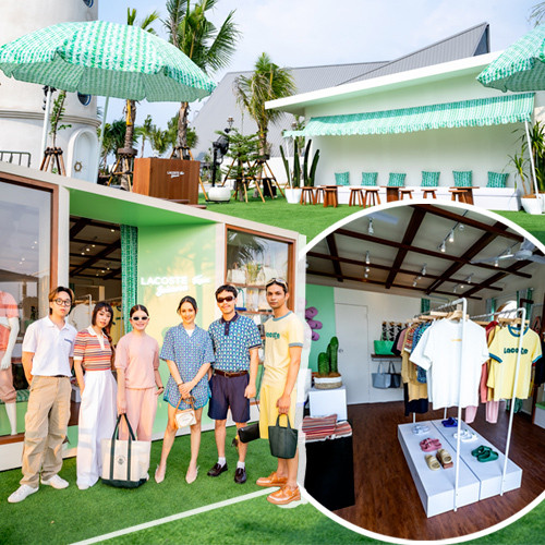 Bertema Musim Panas, Lacoste Buka Pop Up Store di PIK 2!