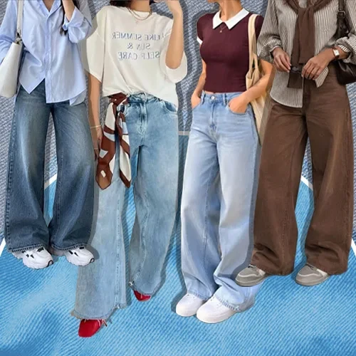 5 Tips Styling Wide Leg Jeans yang Bisa Kamu Coba