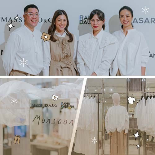 Peluncuran Koleksi Resort MASSHIRO&Co. dengan Rama Dauhan yang Diberi Tajuk Moonson