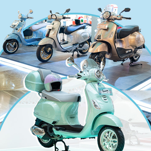 Vespa Hadirkan Berbagai Warna Sesuai dengan Personality!