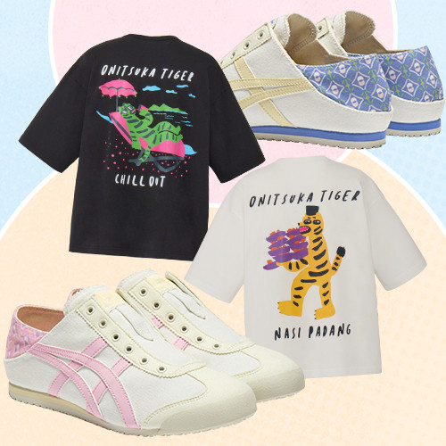 Onitsuka Tiger Rilis Koleksi Kaus dan Sneakers Bertemakan Budaya Indonesia