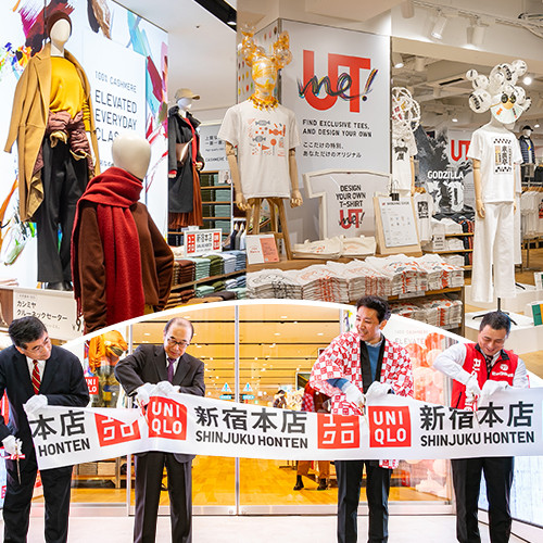 Destinasi Berbelanja Baru Di Tokyo, Uniqlo Membuka Gerai Di Shinjuku.