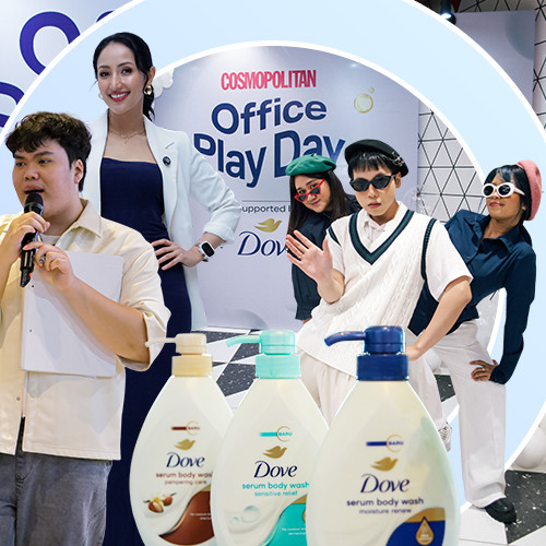 Intip Keseruan Cosmopolitan Office Play Day yang Berkolaborasi dengan Dove, Ada Beragam Aktivitas Seru!