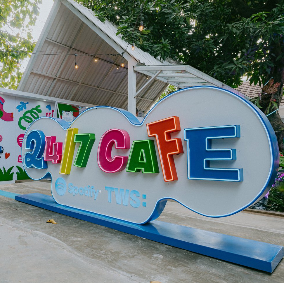 Seru Banget! Spotify & TWS Hadirkan 24/7 Cafe di Jakarta!
