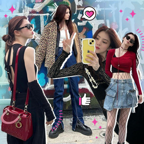 Contek Gaya Street Style ala Han So Hee, Simple & Edgy!