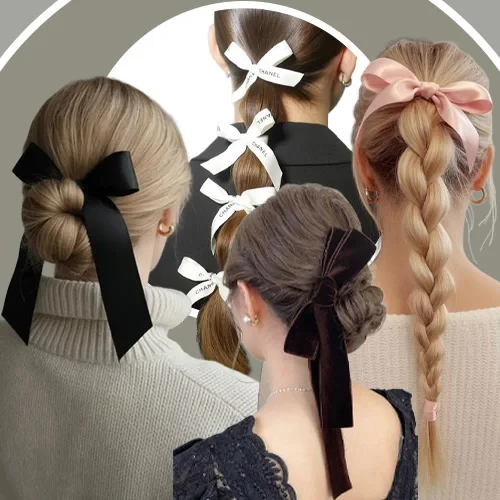 Lovely! Ini 6 Inspirasi Gaya Rambut Lebaran dengan Pita yang Cantik