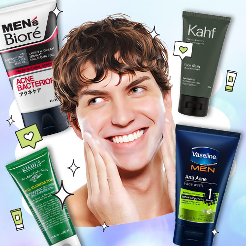 6 Facial Wash Pria untuk Kulit Berminyak dan Jerawat Rekomendasi Cosmo!