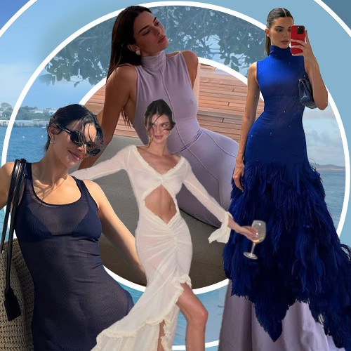 Intip Gaya Kendall Jenner Saat Memakai Dress Bergaya Minimalis