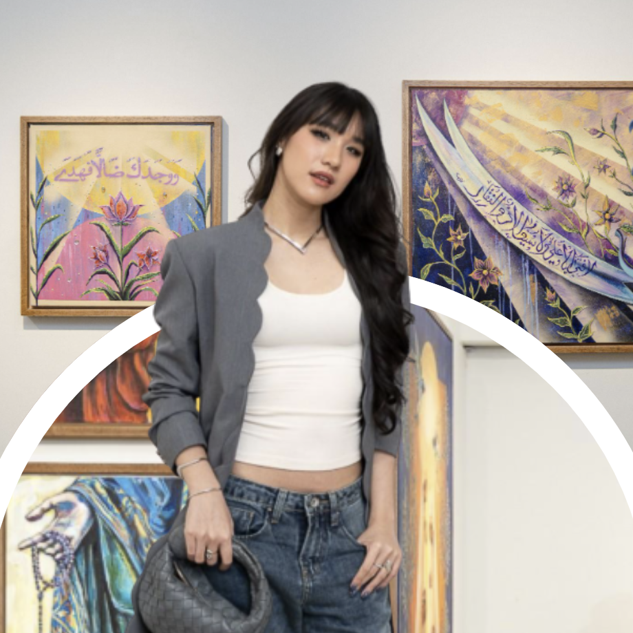 Mandy CJ Mengubah Perjalanan Spiritual Menjadi Pameran Penuh Makna Bertajuk The Way Back 