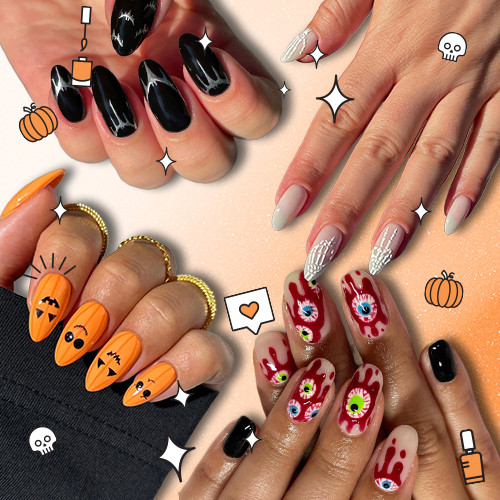 17 Ide Spooky Nails Untuk Menyambut Halloween!
