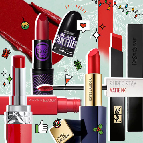 Rekomendasi Lipstik Merah untuk Pesta Natal dan Tahun Baru