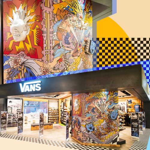 Tak Hanya Berbelanja, Anda Juga Bisa Menikmati Seni di Store Vans Grand Indonesia