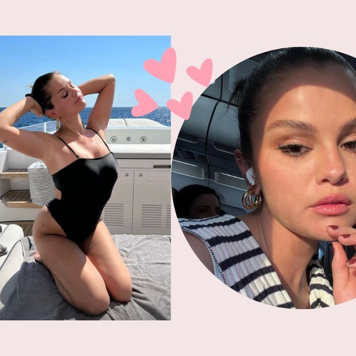 Selena Gomez Terlihat Keren Mengenakan Cut-out Swimsuit