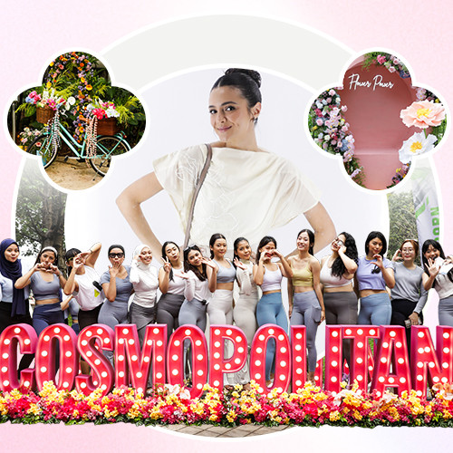 Cosmo Flower Day: Satu Hari Penuh Warna, Bahagia, dan Bunga-Bunga Cantik!