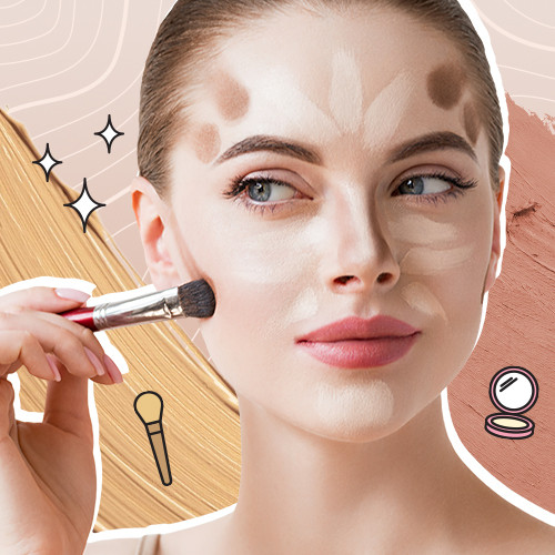 Tips Membuat Wajah Bulat Jadi Lebih Tirus dengan Makeup