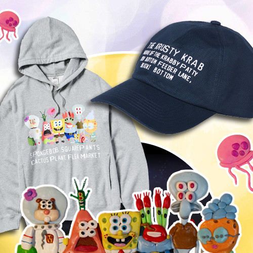 Keren! Intip Koleksi Pakaian SpongeBob SquarePants dan Cactus Plant Flea Market dengan Uniqlo.