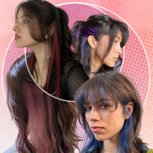 6 Rekomendasi Warna Rambut Tersembunyi yang Indah dan Mudah Dicoba