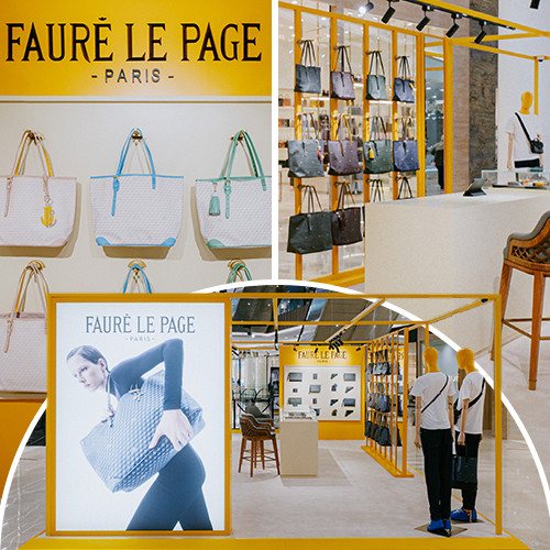 Fauré Le Page Hadir di Senayan City dengan Pop-Up Store Eksklusif