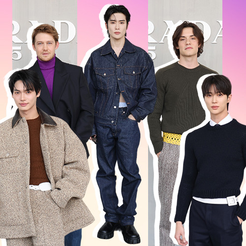 Gaya Selebriti di Fashion Show Prada Menswear Spring/Summer 2025! Ada Byeon Woo Seok
