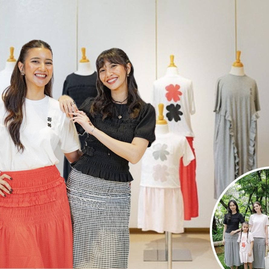 Persahabatan Sheila Dara dan Fita Anggriani Warnai Peluncuran Uniqlo x Cecilie Bahnsen