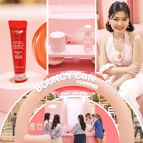 BOUNCY SKIN & JUICY LIPS! LANEIGE Hadirkan Pengalaman Skincare Seru ala Korea di Pop-Up BOUNCY CAFÉ
