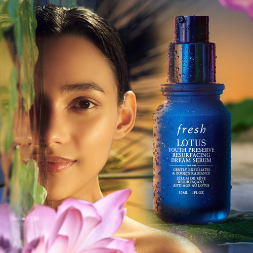 Menjaga Keremajaan Kulit di Malam Hari, Fresh Rilis Lotus Youth Preserve Resurfacing Dream Serum