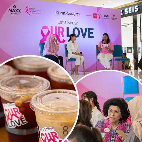 Maxx Coffee dan Yayasan Kanker Payudara Indonesia Hadirkan Bincang Inspiratif “Let’s Show Our Love”