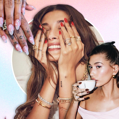 Intip 20 Gaya Nail Art Terbaik Hailey Bieber Yang Bisa Kamu Contek!