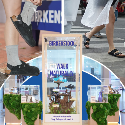 Mindful Walk di Tengah Kota Bersama Birkenstock