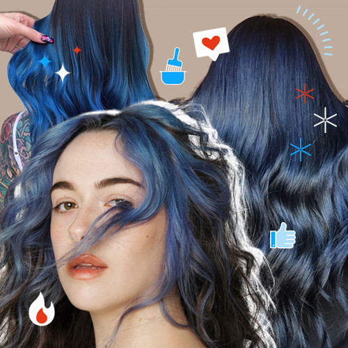 Tren Rambut Blue Ombré Yang Patut Kamu Coba Sekarang Juga!