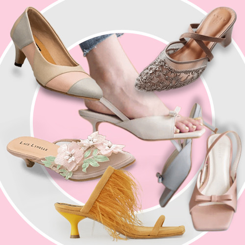 5 Deretan Sepatu Kitten Heels dari Label Lokal yang Trendi dan Chic