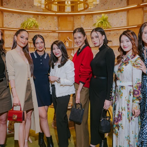 Tory Burch Kembali Buka Butiknya di Plaza Senayan! Ada Luna Maya dan Yasmin Napper