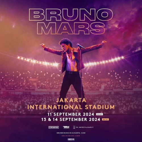 Bruno Mars Live in Jakarta