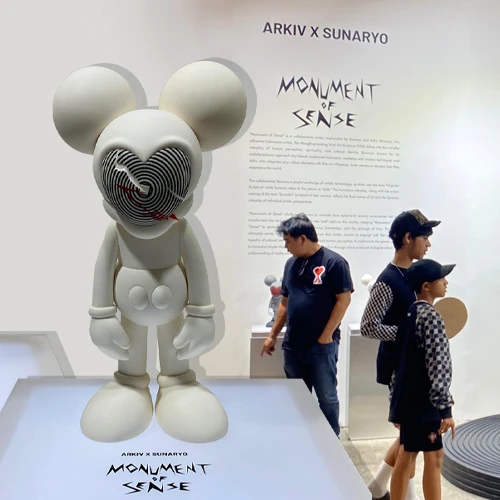 Melihat Keunikan Karya “Monument of Sense” dalam Art Jakarta 2024