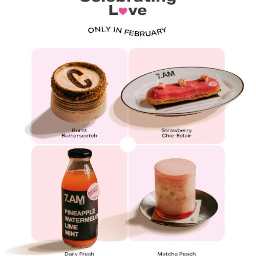 Celebrating Love with Cosmopolitan x 7 AM Bakers