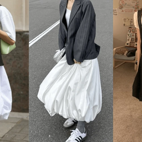 Rekomendasi Mix & Match Balloon Skirt atau Rok Balon