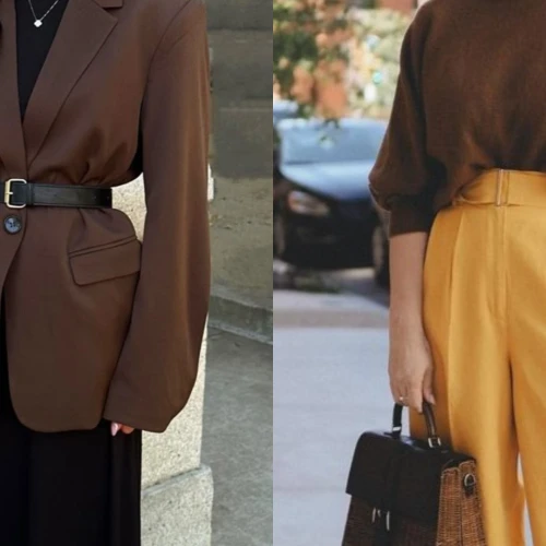 7 Warna Celana yang Cocok untuk Baju Cokelat