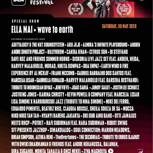 Event - Java Jazz Festival 2026 (LINE UP DAY 2)