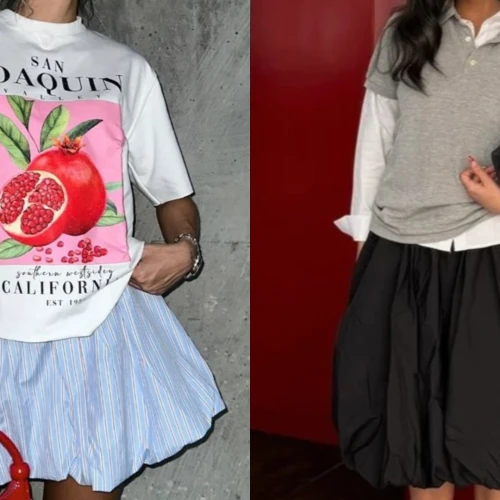 Tips Padu Padan Balloon Skirt yang Cute