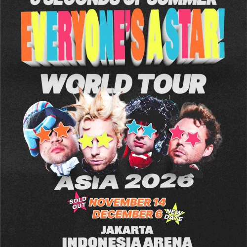 5 Seconds of Summer Everyone's A Star World Tour Jakarta