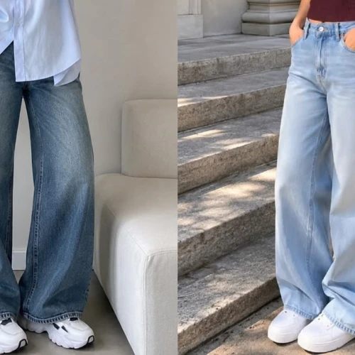 Tips Styling Wide Leg Jeans