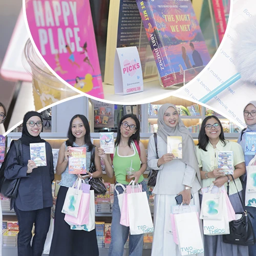 Intip Keseruan Berbagi Kisah Cinta dari Buku Favorit di Cosmo Book Club dan Wonder Book Store